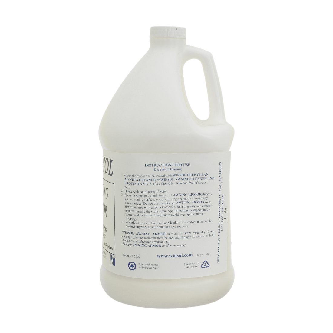 Winsol Awning Armor - Premium Waterproof & UV-Resistant Awning Cleaner & Protector | Restores & Shields RV, Boat & Outdoor Awnings | Perfect for Camping, Travel & Marine Use