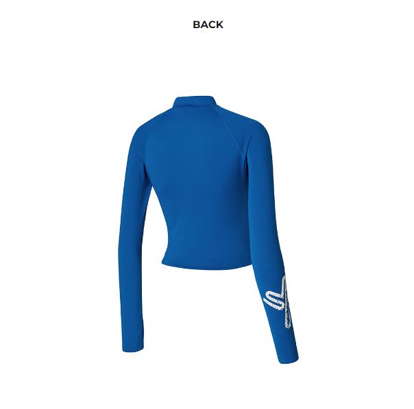 Anti-Crack Symbol Rash Guard - UV Protection Swim Shirt for Men & Women - Perfect for Surfing, Swimming, and Beach Activities