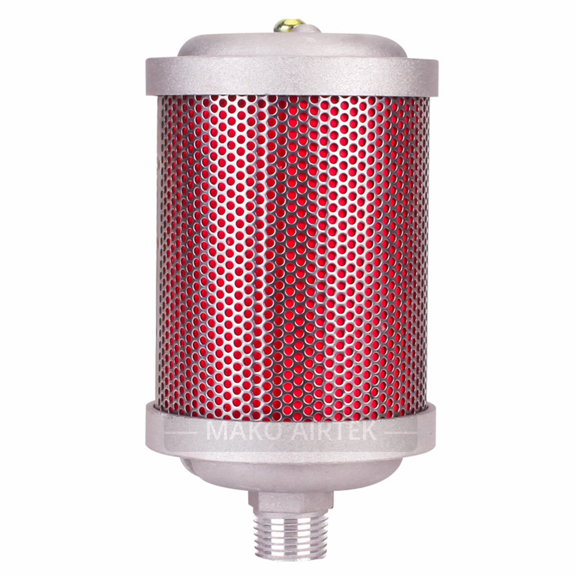 High-Performance Exhaust Muffler for Air Compressor, Dryer, Diaphragm & Vacuum Pump - Noise Reduction Silencer (XY-07) - Ideal for Workshops, Factories & Industrial Applications