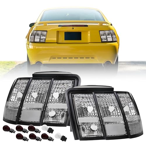 99-04 Mustang All Clear Tail Lights