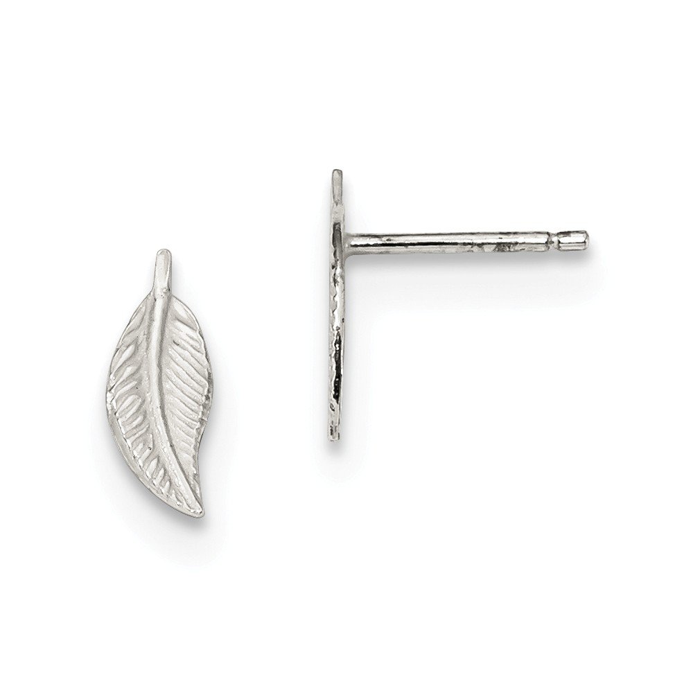 925 Sterling Silver Feather Post Earrings for Women - Hypoallergenic, Lightweight & Elegant - Perfect for Everyday Wear, Parties & Gifts