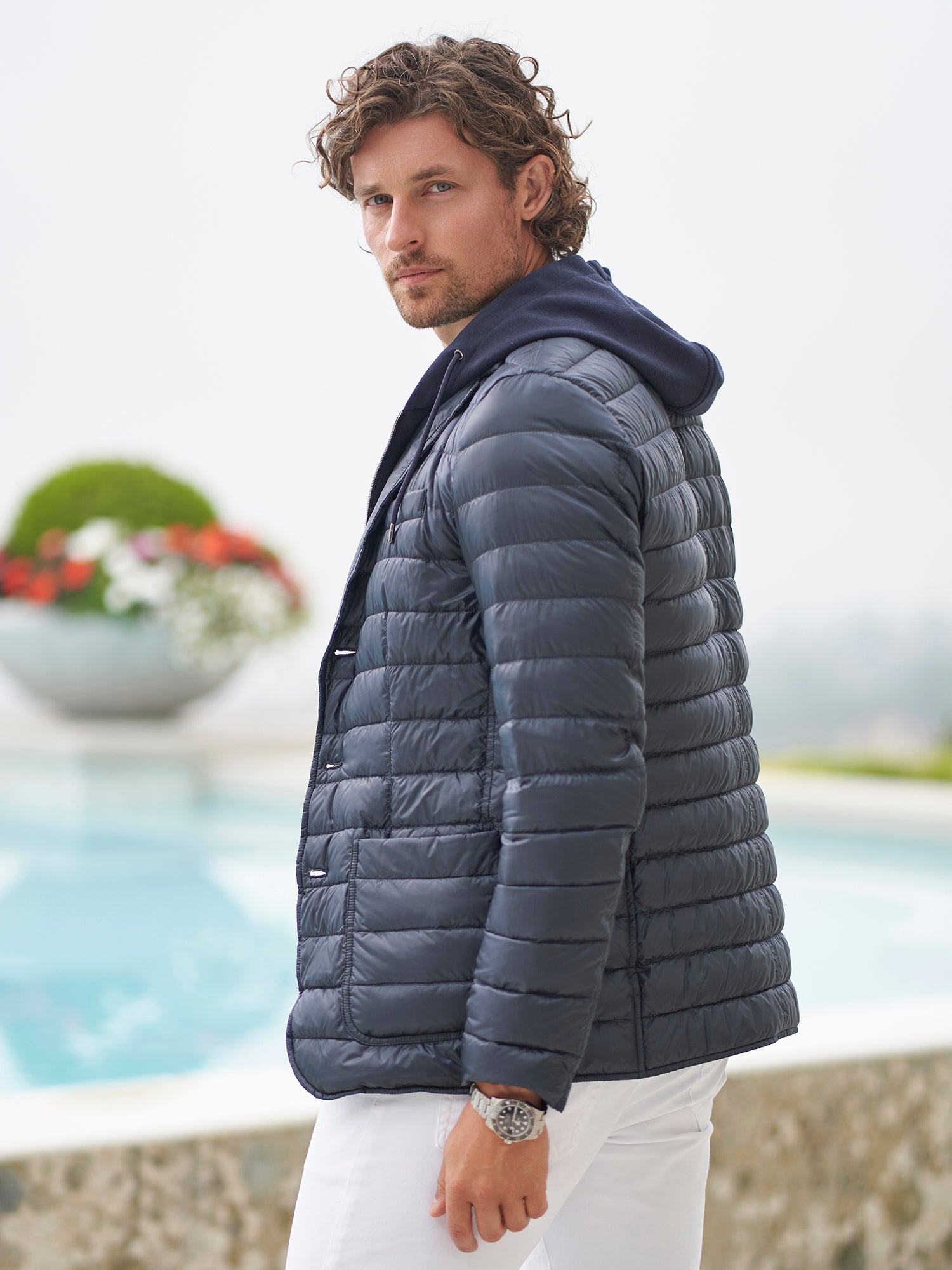 Ultralight Down Blazer for Men & Women - Lightweight Warm Winter Jacket - Water-Resistant Travel Coat for Hiking, Camping & Outdoor Activities