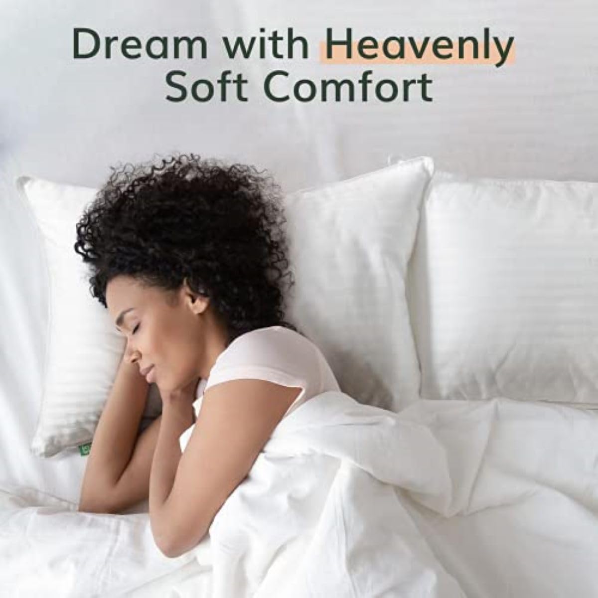 Premium King Size Bed Pillows - Set of 2, 36