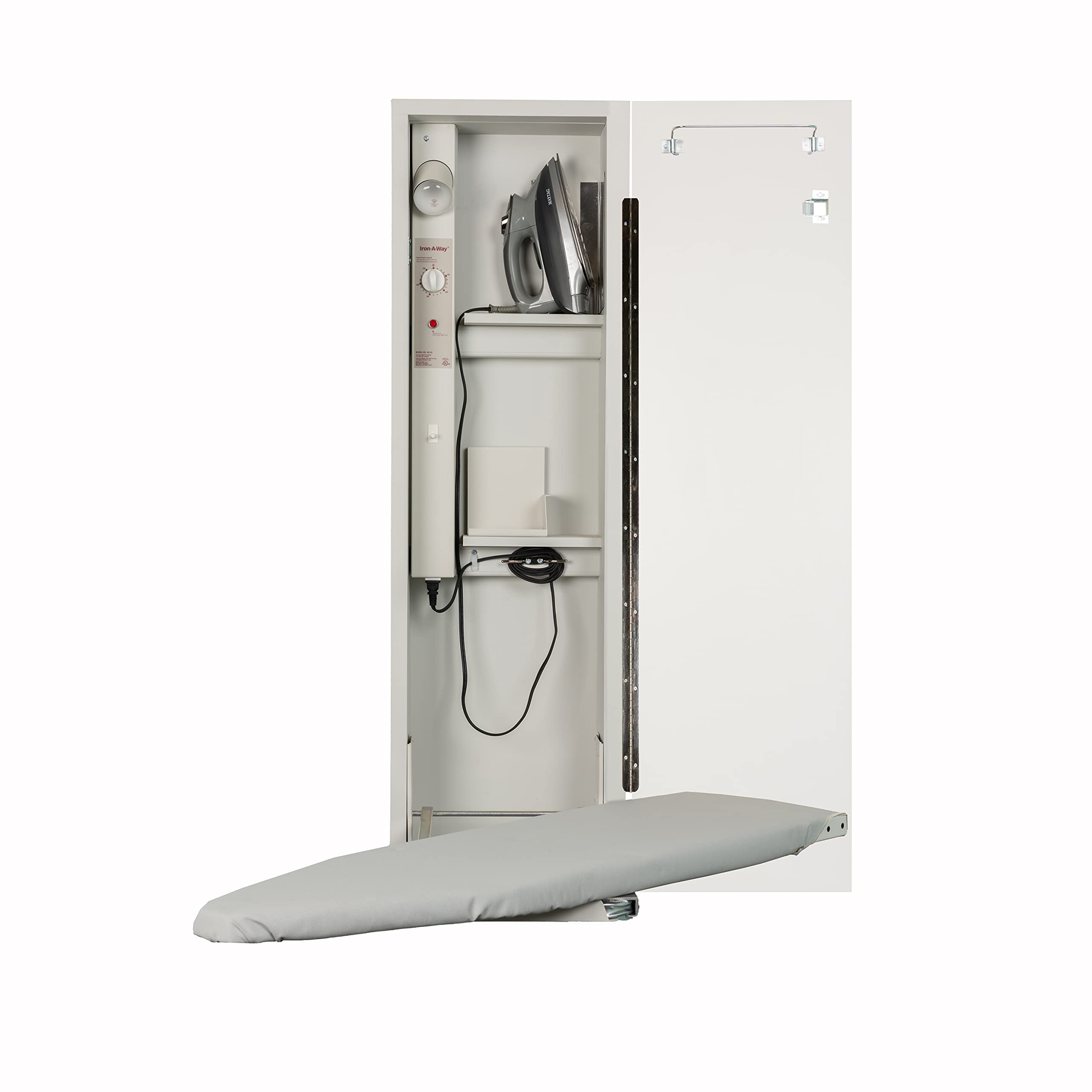 Iron-A-Way Built-In Ironing Center with 42