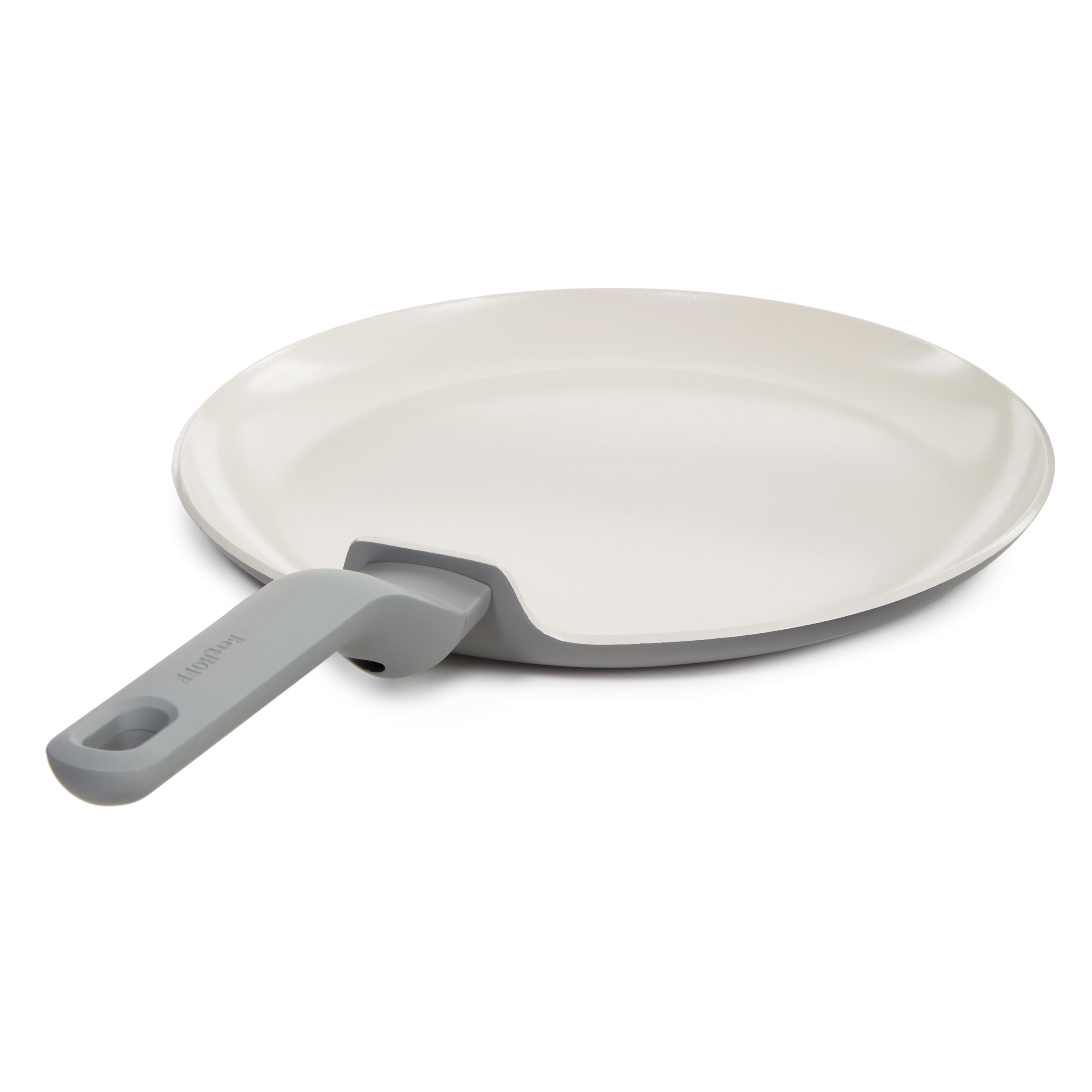 BergHOFF Balance 10.25-Inch Nonstick Ceramic Pancake Pan | Eco-Friendly Recycled Aluminum Cookware | Perfect for Breakfast, Crepes & Omelets | Moonmist Color | Healthy Cooking & Easy Cleanup