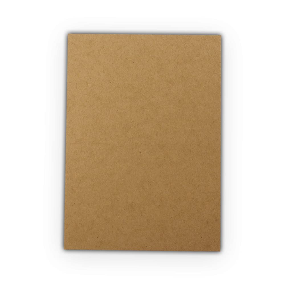 EcoSwift 8.5x11 Inch Chipboard Sheets - 50 Pack Heavy Duty Cardboard for Scrapbooking, Crafts, Packaging & Shipping - Perfect for DIY Projects, Photo Albums, Gift Boxes & Mailers (8.5 x 11 Inches)