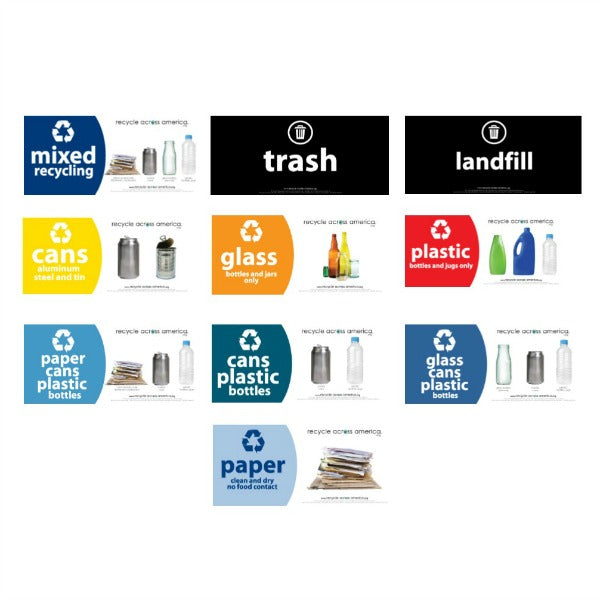 128 Gallon Indoor Trash and Recycle Bin - Heavy Duty Rectangle Garbage Can with Solid Body for Home, Office, Kitchen & Commercial Use - Perfect for Waste Sorting and Recycling