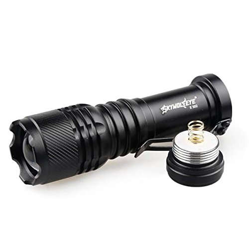 Celendi Rechargeable LED Flashlight - 6X Mini Q5 7W 1200 Lumens, Adjustable Focus Zoom Light for Camping, Hiking, Emergency & Outdoor Activities