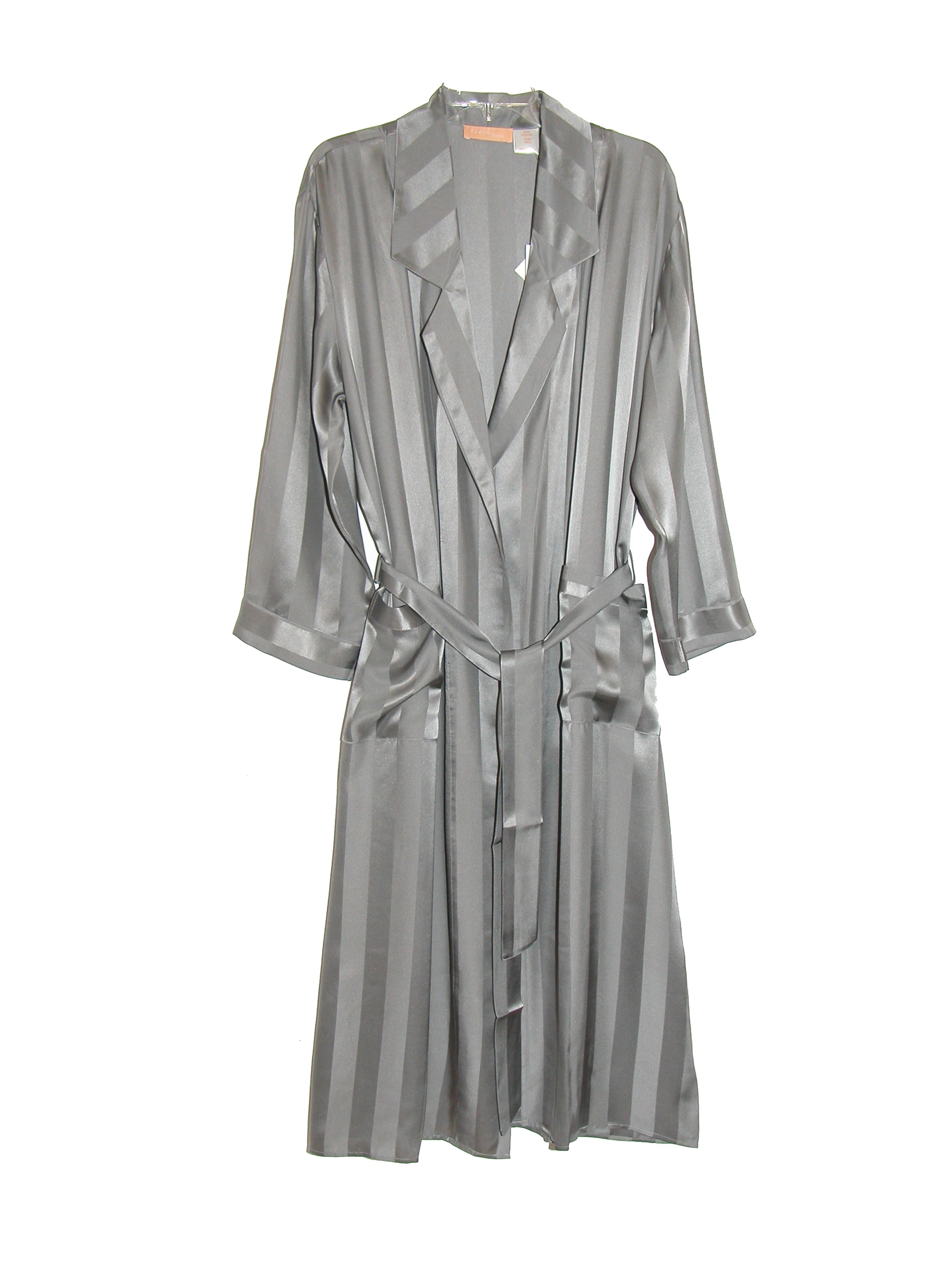 La Cera Long Silk Robe for Women - Luxurious Soft Kimono Robe with Pockets - Perfect for Spa, Bridal, Loungewear & Special Occasions