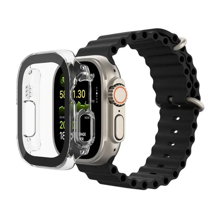 Belkin Screen Protector for Apple Watch Ultra - Tempered Glass, Anti-Scratch, HD Clear - Perfect for Workouts, Swimming & Outdoor Activities