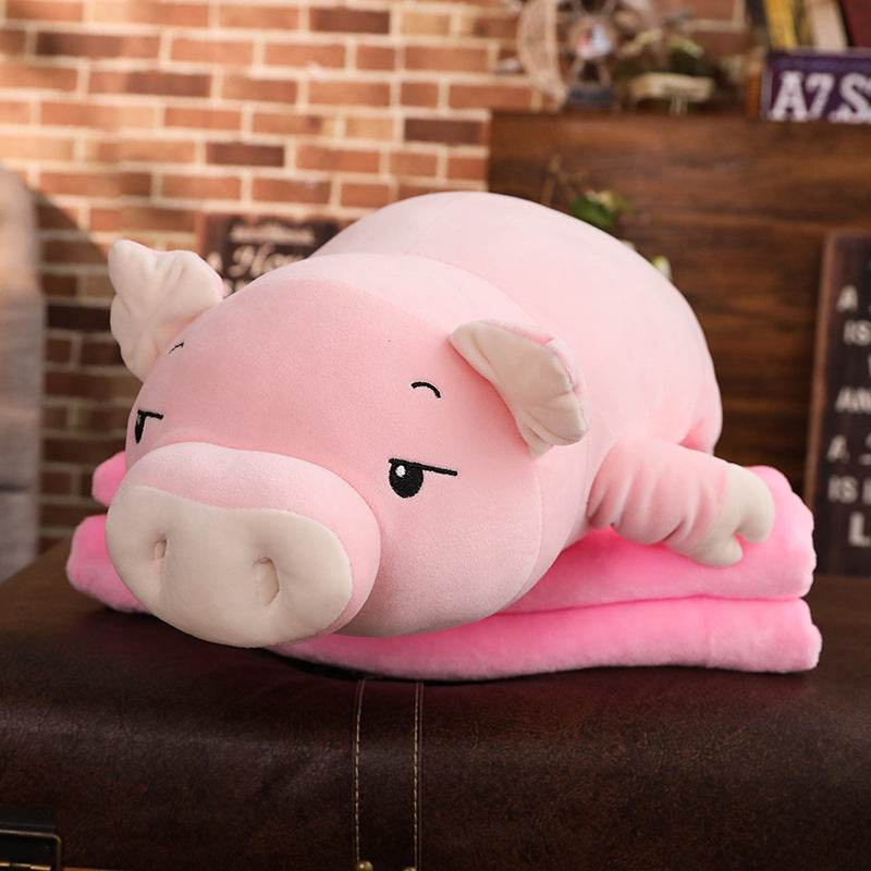 Adorable Pink Stuffed Pig Plush Toy - Soft & Huggable Cute Piggy Plushie for Kids, Girls & Boys | Perfect for Bedroom Decor, Birthday Gifts & Cuddling