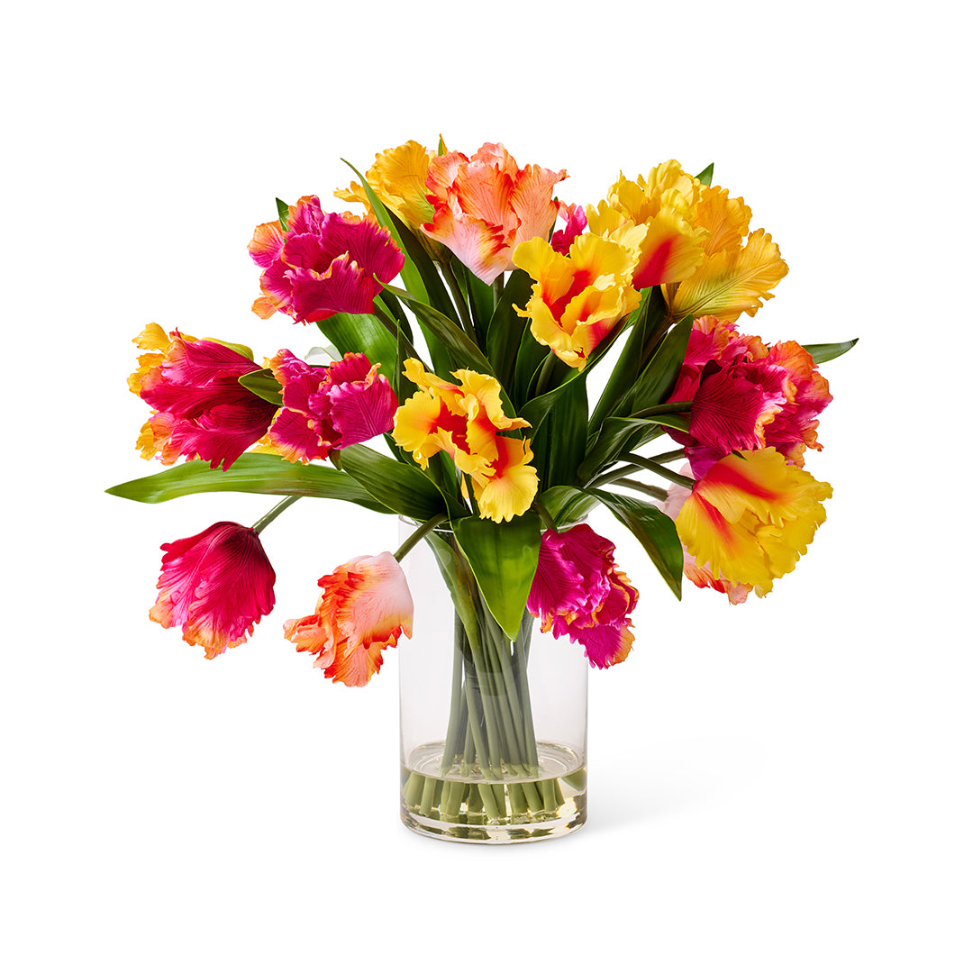 Beautiful Printemps Tulip Bouquet - Fresh Spring Flowers for Home Decor, Wedding Centerpieces & Gift Giving
