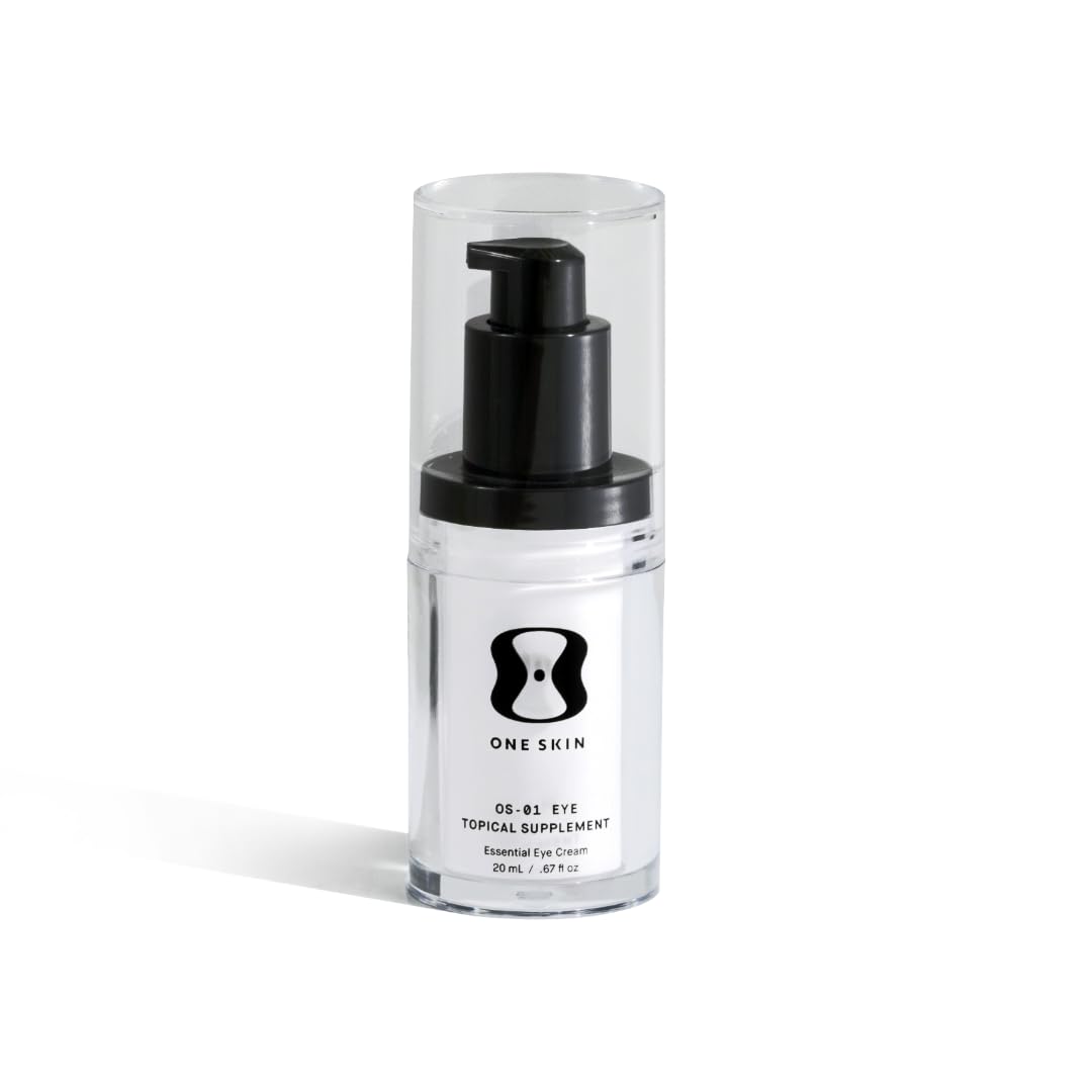 EYE OS-01 Peptide Eye Cream - Anti-Aging Topical Supplement for Wrinkles & Dark Circles | Skin Longevity & Age Reversal Treatment | Perfect for Night Routine & Daily Under Eye Care