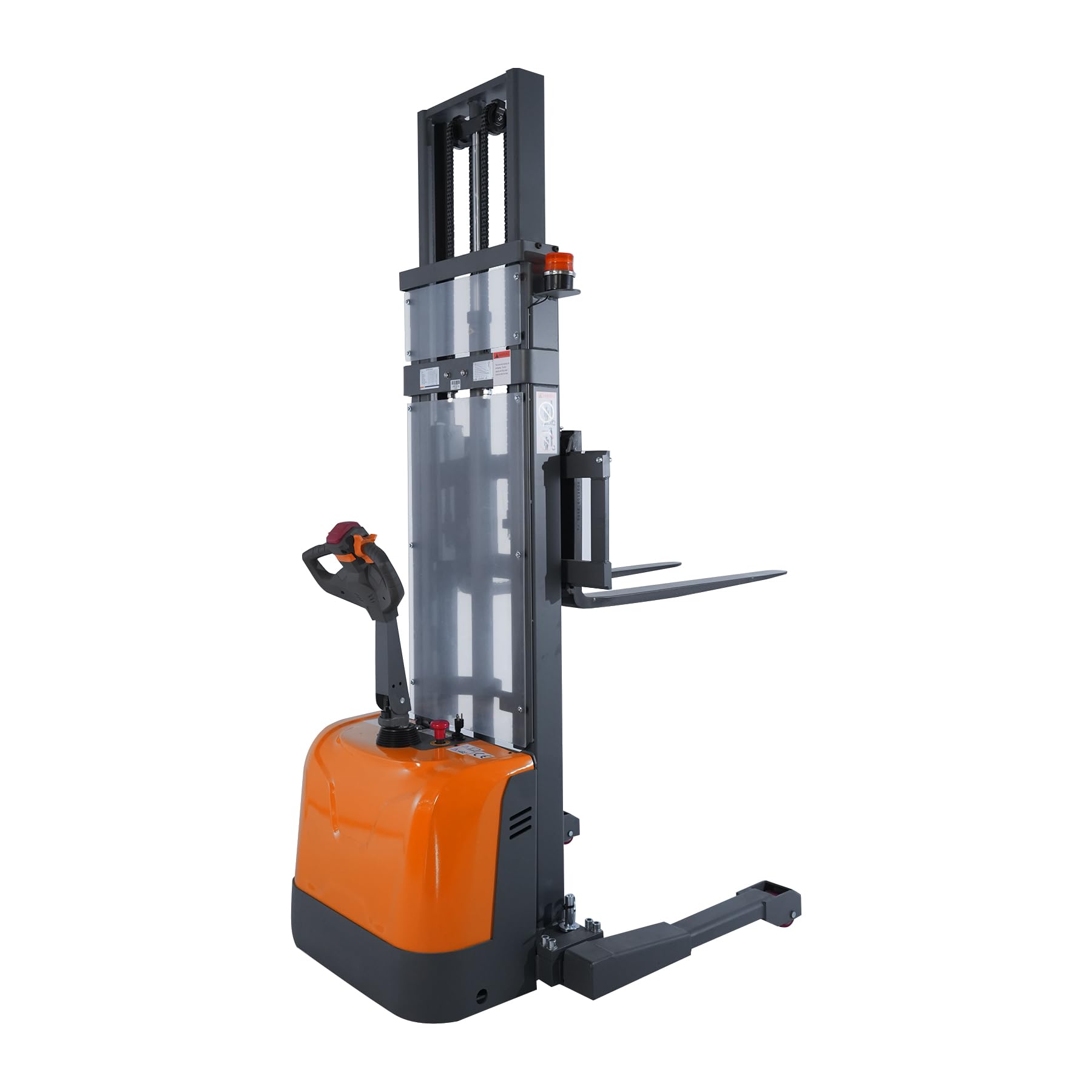 Electric Pallet Stacker 3300 lb Capacity, 130