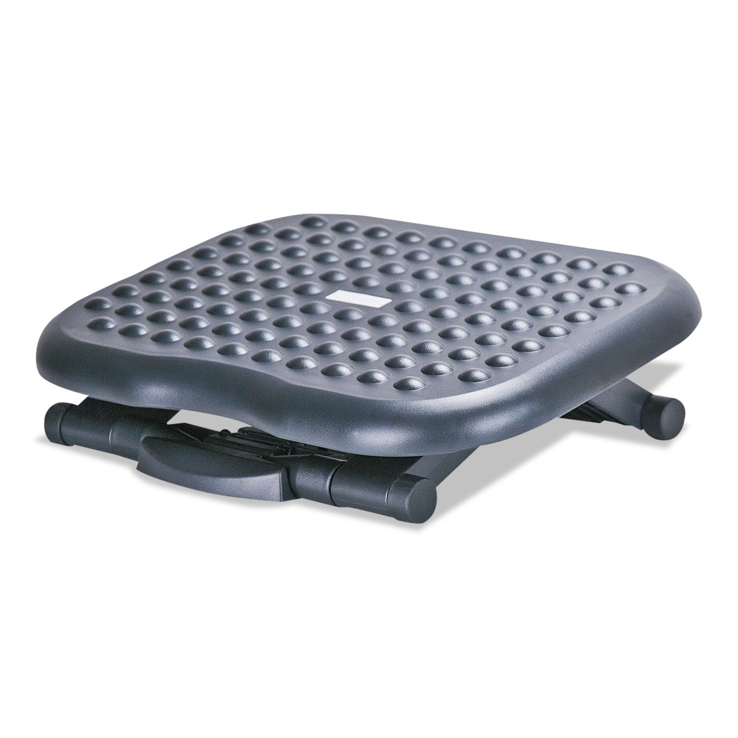 Alera® Adjustable Footrest for Office & Home - Black Ergonomic Foot Rest (13.75