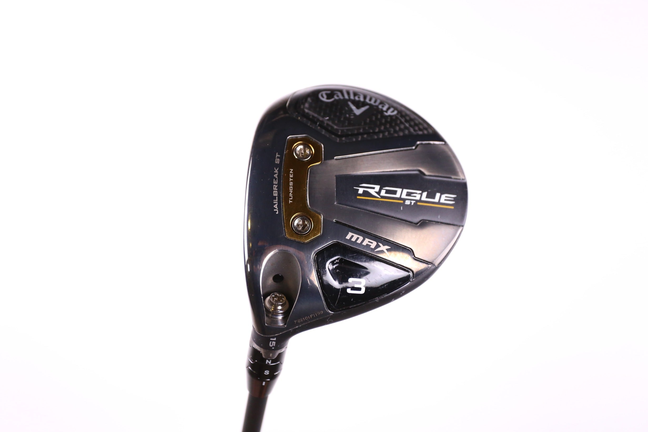 Used Callaway Rogue ST MAX 3 Wood Golf Club - Left Handed 15° Regular Flex | Perfect for Left-Handed Golfers & Driving Range Practice