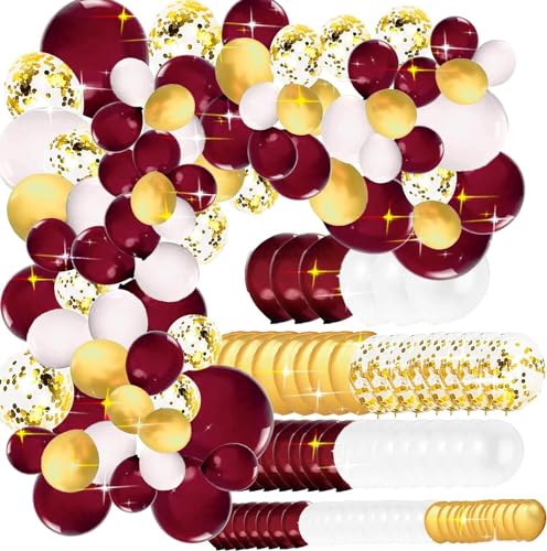 Burgundy White Gold