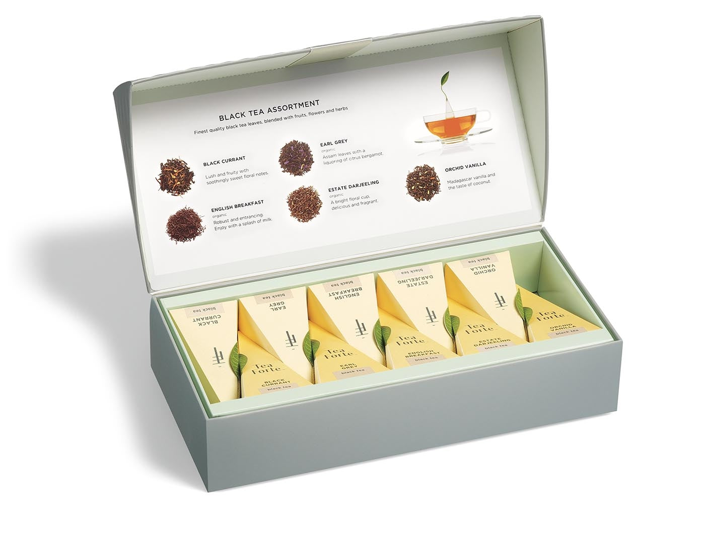 Premium Black Tea Gift Set - Elegant Petite Presentation Box with Assorted Flavors | Perfect for Gifting, Afternoon Tea, and Relaxation Moments