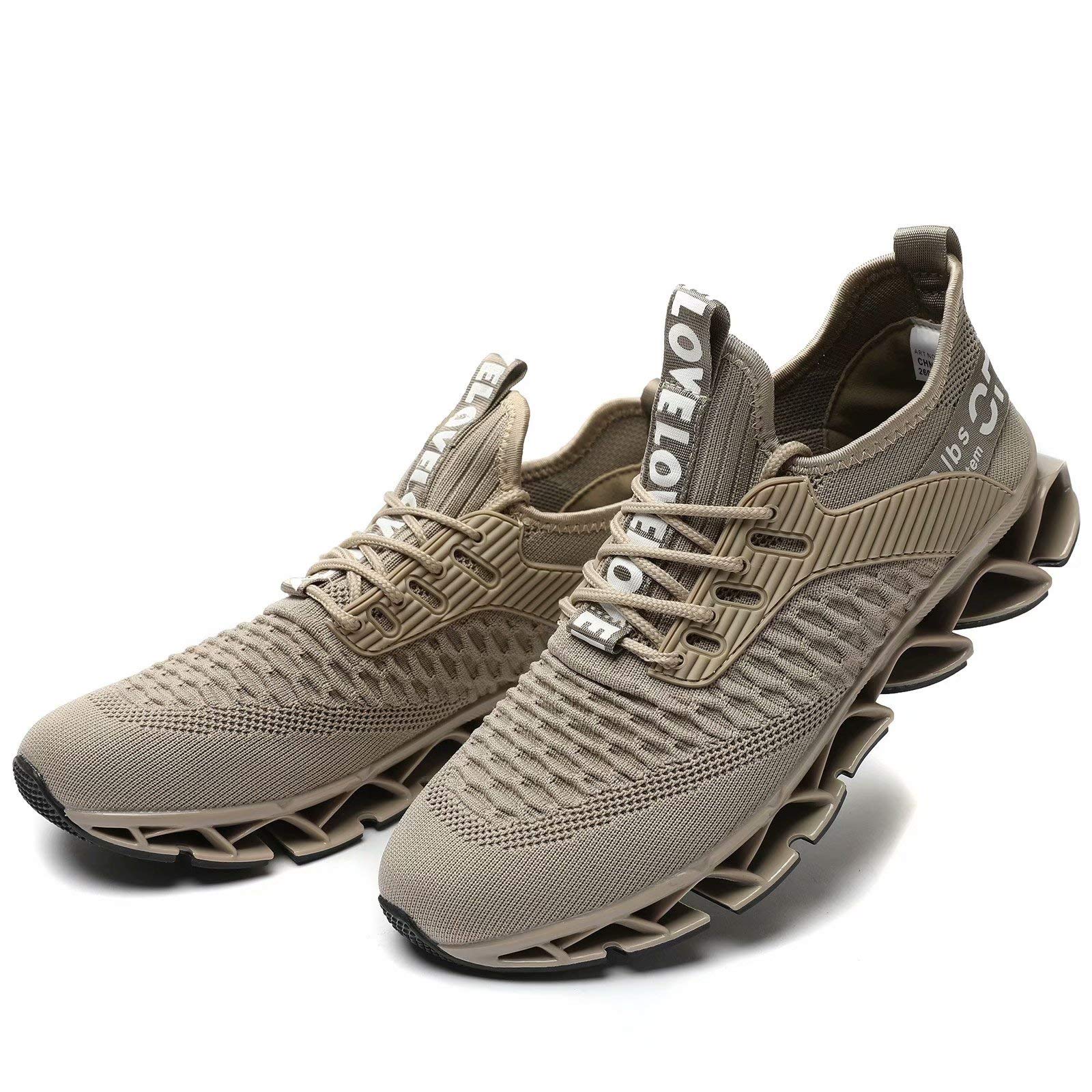 Vooncosir Men's Breathable Mesh Running Shoes - Lightweight Non-Slip Athletic Sneakers with Soft Sole for Walking, Jogging & Gym Workouts | Perfect for Casual Wear & Daily Activities