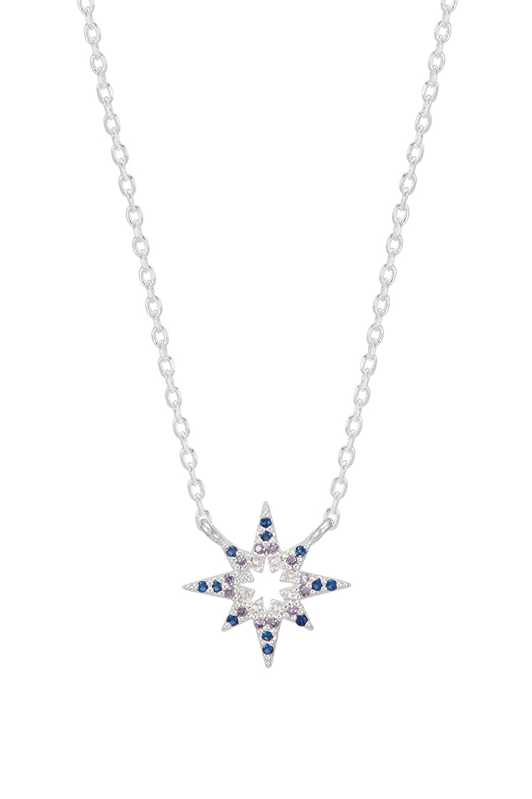 North Star Necklace for Women - Elegant Silver Pendant with Chain - Perfect for Gift Giving, Daily Wear & Special Occasions