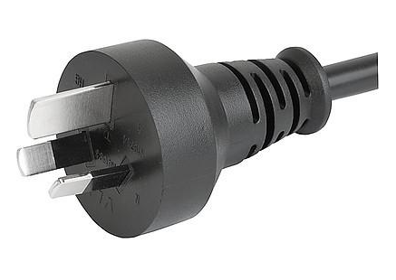 High-Quality V Lock IEC Appliance Plug C19 - Black, 3 x 1.5m 14AWG Power Cord, 8.3mm Max Wire Size | Perfect for Data Centers, Servers & High-Power Equipment