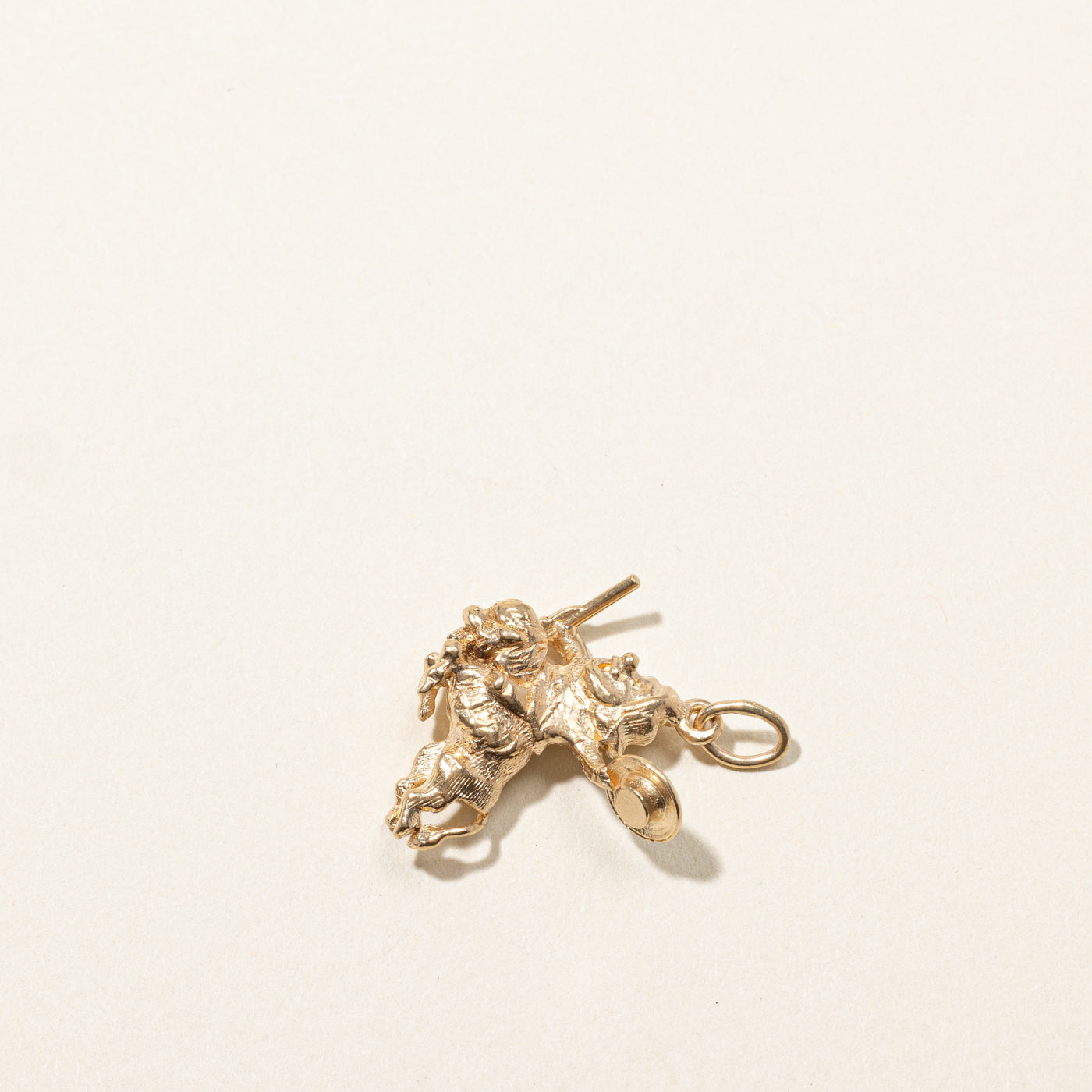 14K Yellow Gold Charm Pendant - Elegant & Dainty Jewelry for Women - Perfect for Necklaces, Bracelets & Gift Giving