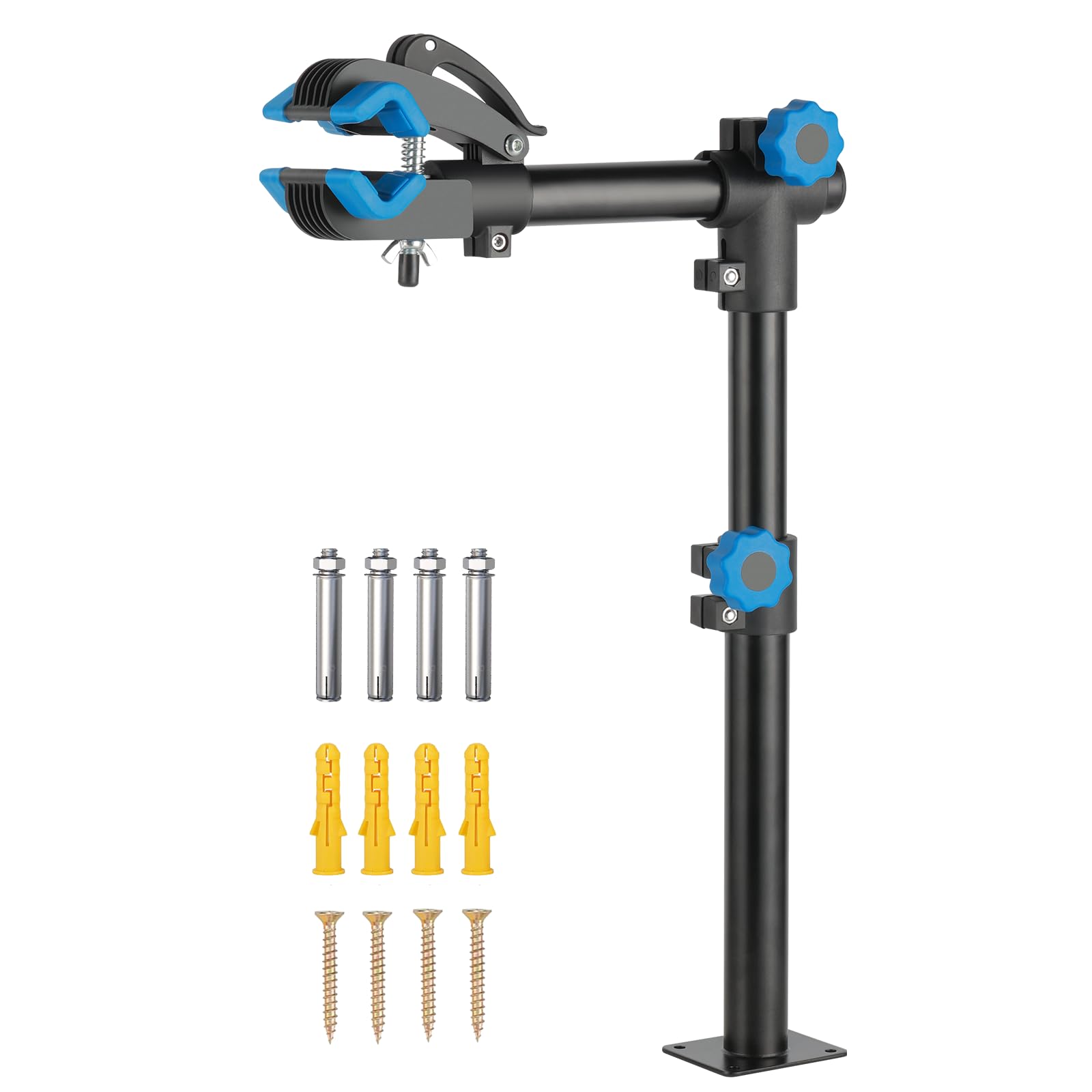 **Urban Deco Bike Repair Stand - Heavy Duty Wall Mounted & Bench Mount Bicycle Work Stand - Adjustable Bike Clamp for Road & Mountain Bikes (27 inch) - Perfect for Home Garage & DIY Bike Maintenance**
