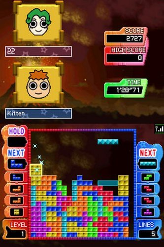 Refurbished Tetris Party Deluxe Game for Nintendo DS - Classic Puzzle Game for Family Fun & Travel Entertainment