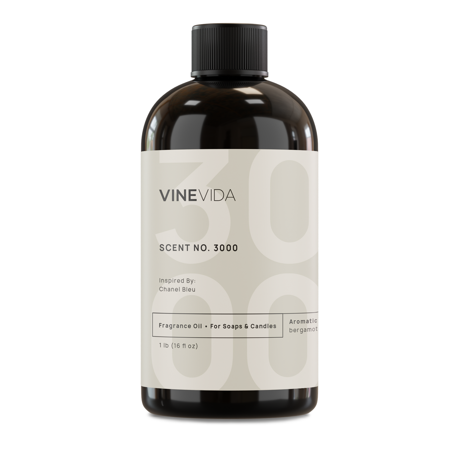 Premium 3000 Fragrance Oil for Soaps & Candles - Inspired by Chanel Bleu | Long-Lasting Scent for DIY Bath & Body Products, Home Candles, Aromatherapy