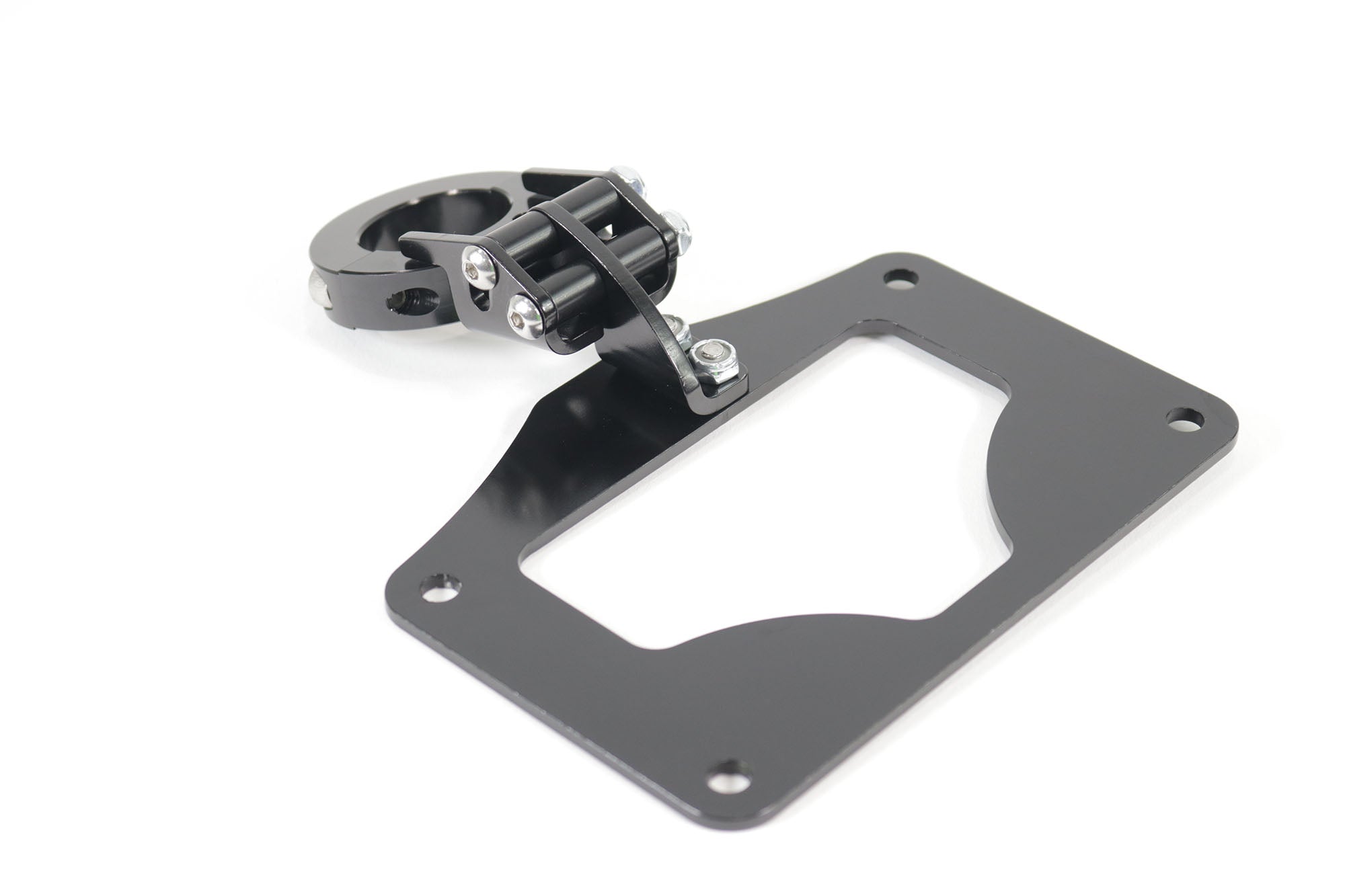 Fueltech FT600 Adjustable Dash Mount with Billet Clamp - Universal Car Dashboard Mount for Phones & GPS - Perfect for Road Trips & Off-Road Adventures