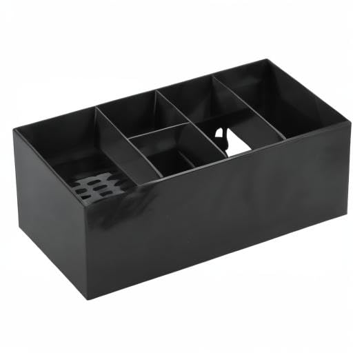 Professional Salon Scissors Organizer & Hairdressing Tool Storage Rack - Black Scissors Holder for Hair Stylists, Barbers, Home & Office Use - Perfect for Salon Organization, Hair Comb & Clip Storage