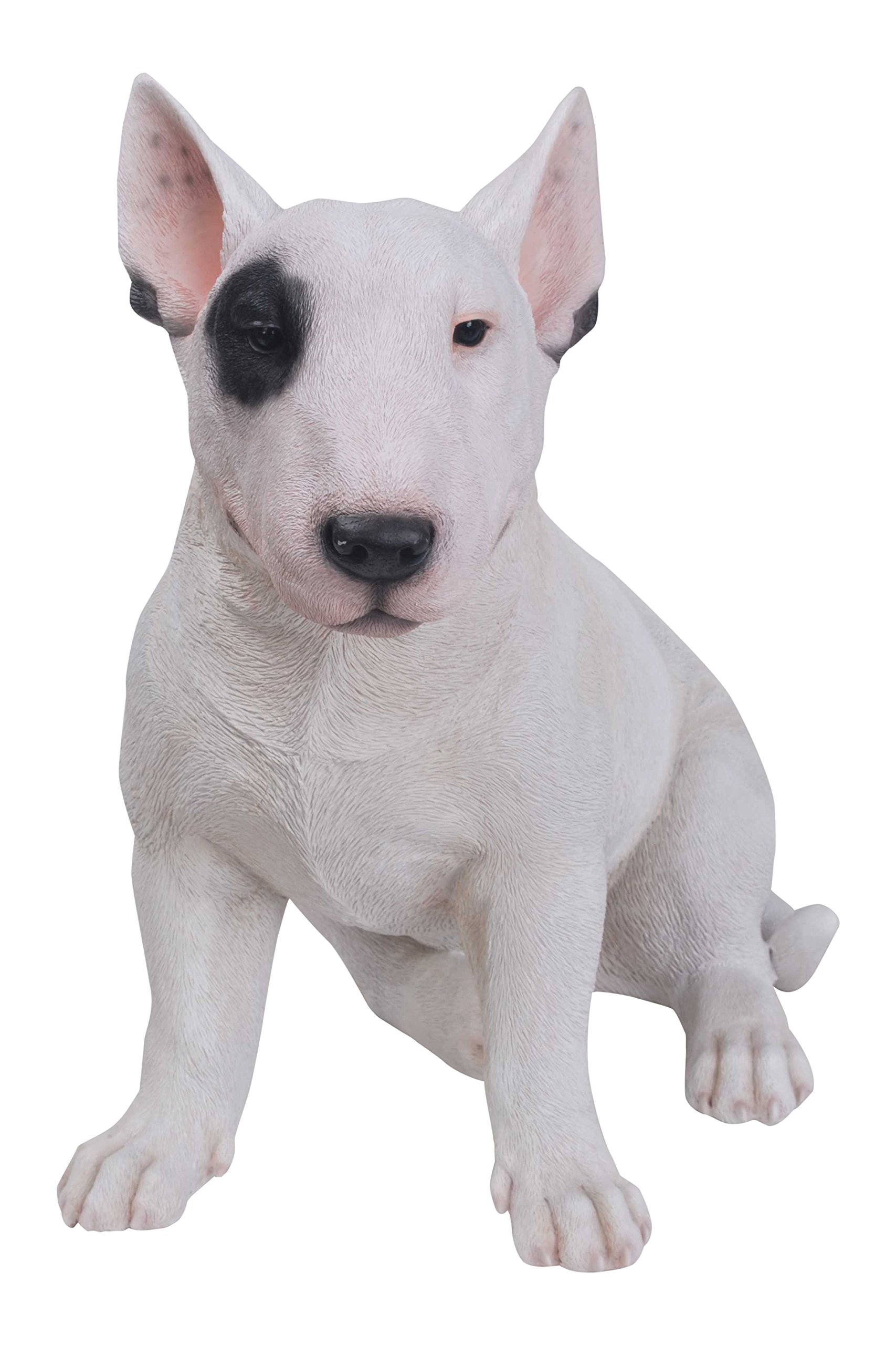 Premium Bull Terrier Statue - Handcrafted Home Decor for Dog Lovers | Perfect for Living Room, Office Desk & Gift Giving