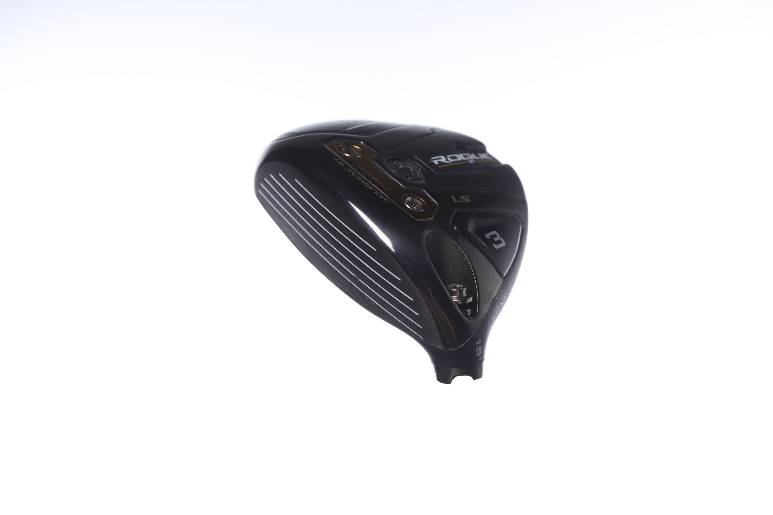 Used Callaway Rogue ST LS Fairway Wood 15° Left-Handed Golf Club Head Only - Perfect for Left-Handed Golfers Seeking Distance & Accuracy on the Course