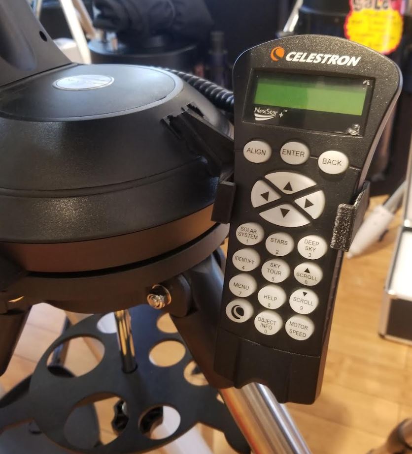 Celestron SE Hand Controller Holder - 3D Printed Mount for Telescope Accessories - Perfect for Astronomy Enthusiasts & Stargazing