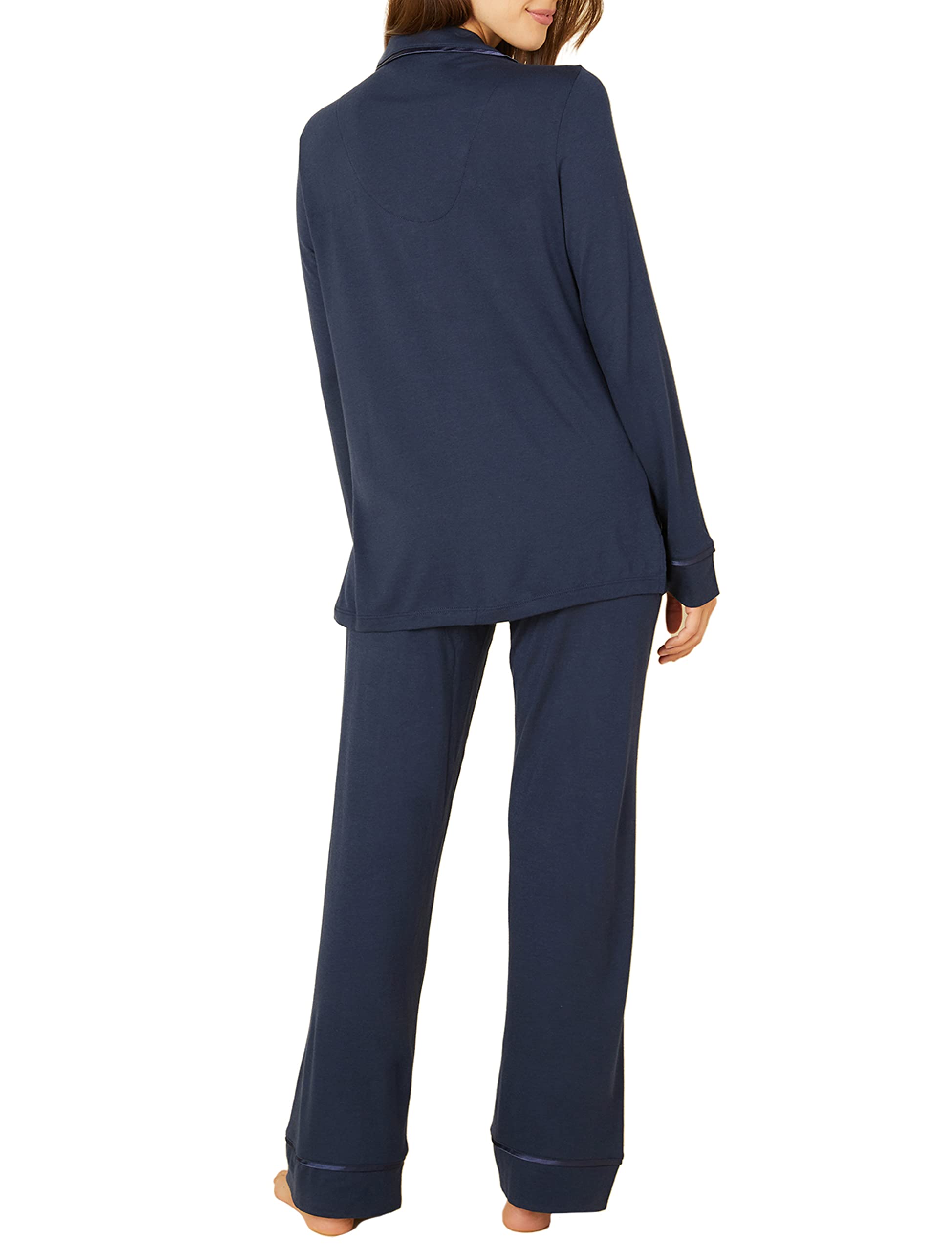 Cosabella Women's Bella Petite Long Sleeve Pajama Set - Soft Cotton Sleepwear for Women, Comfy Loungewear for Relaxing at Home or Overnight Stay