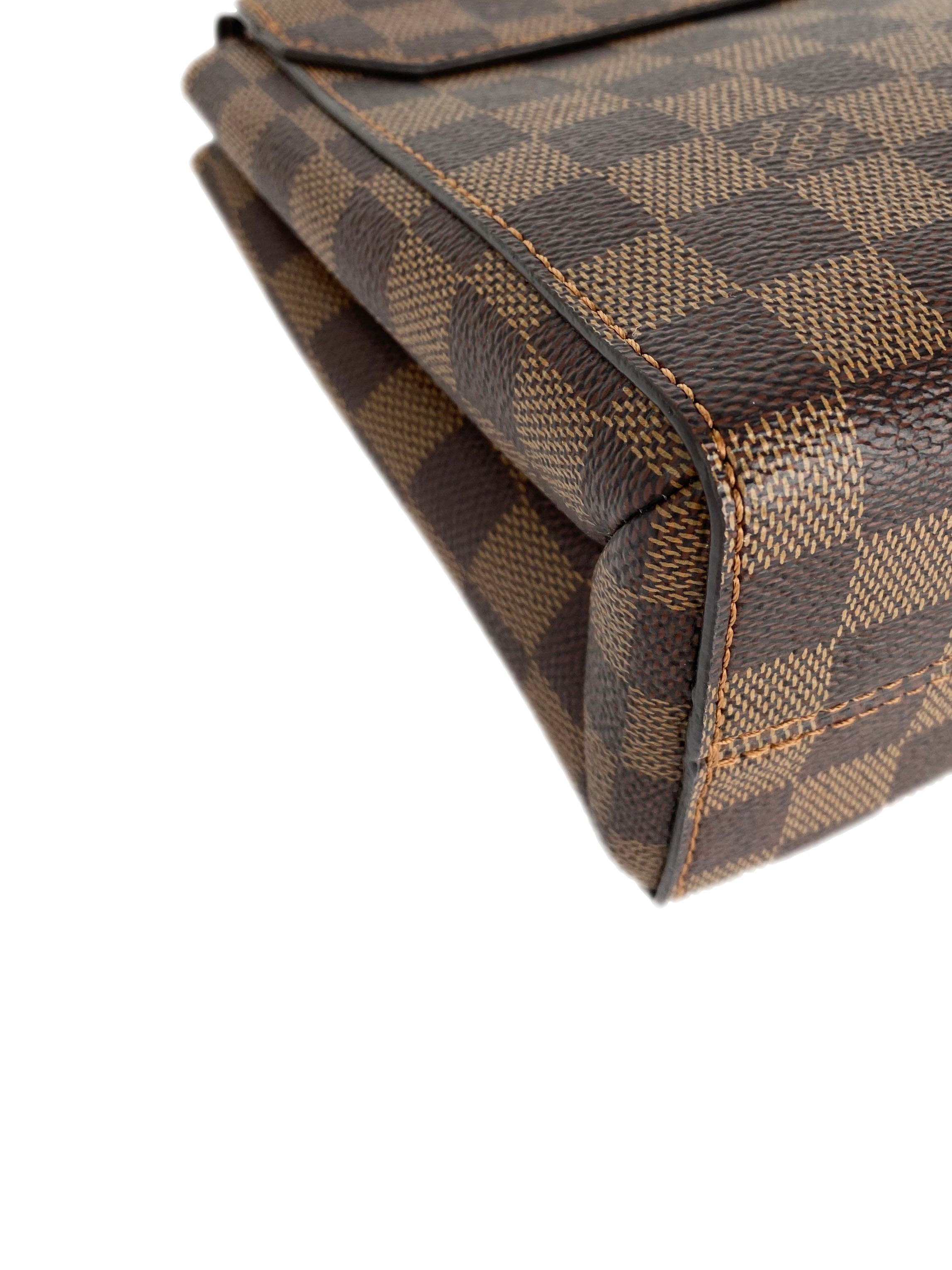 Authentic Louis Vuitton Damier Ebene Vavin PM Crossbody Bag - Luxury Leather Handbag for Women, Perfect for Work, Travel & Evening Events