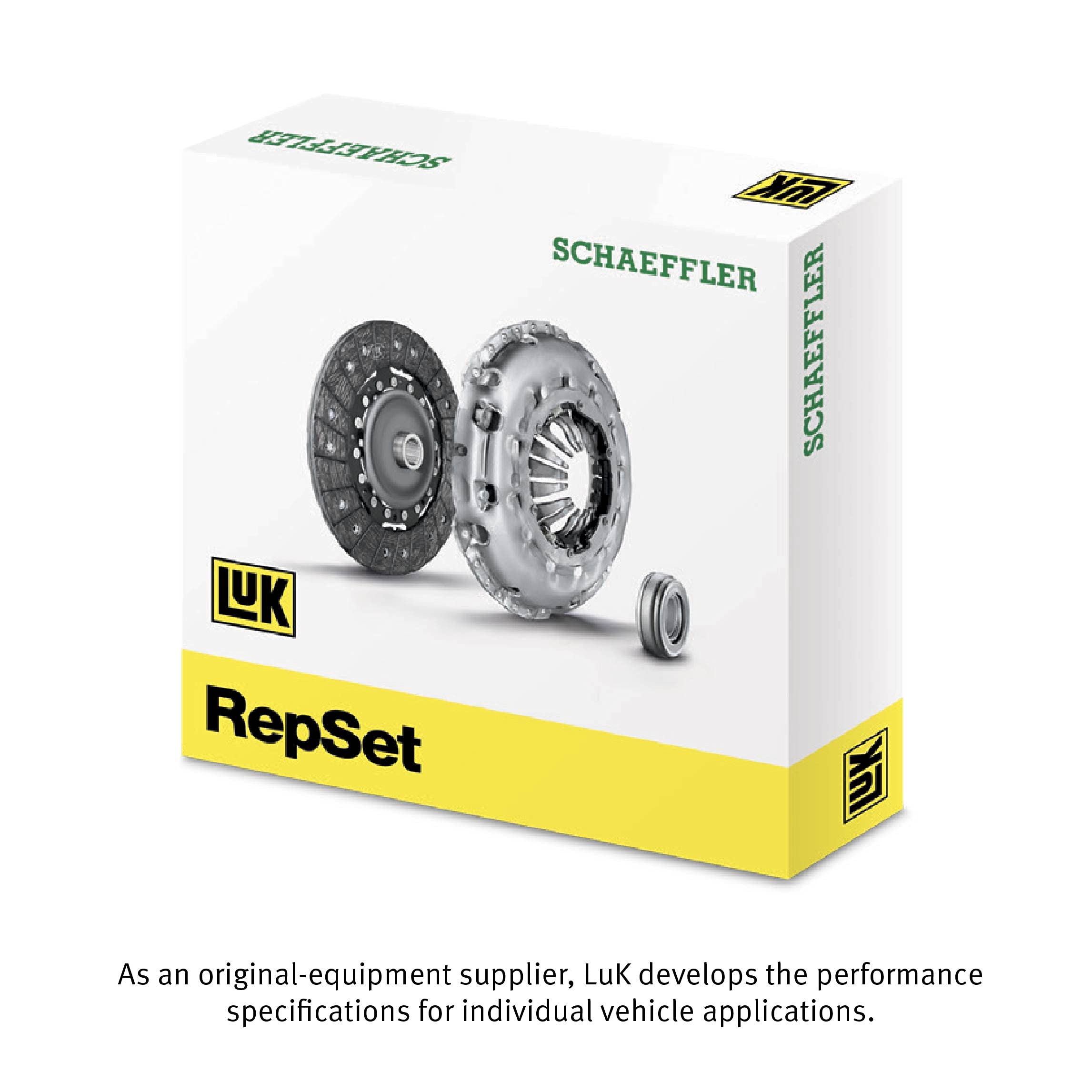Schaeffler LuK RepSet 16-073 Clutch Kit - OEM Replacement Clutch Kit for Smooth Shifting | Perfect for Ford, Chevy, Dodge Transmission Repair & Performance Upgrades