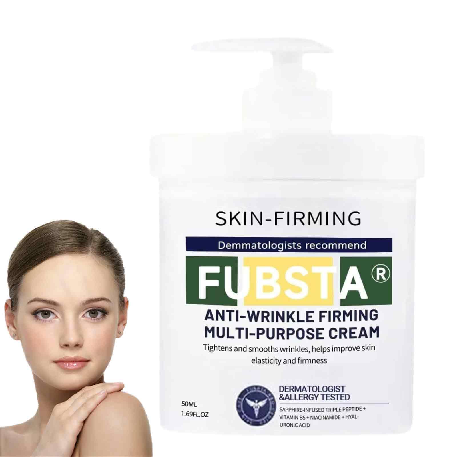 Advanced Firming & Wrinkle-Reducing Cream - Skin Tightening & Hydrating Body Lotion for Youthful Glow | Anti-Aging Moisturizer for Face & Body | Perfect for Daily Skincare Routine & Night Care