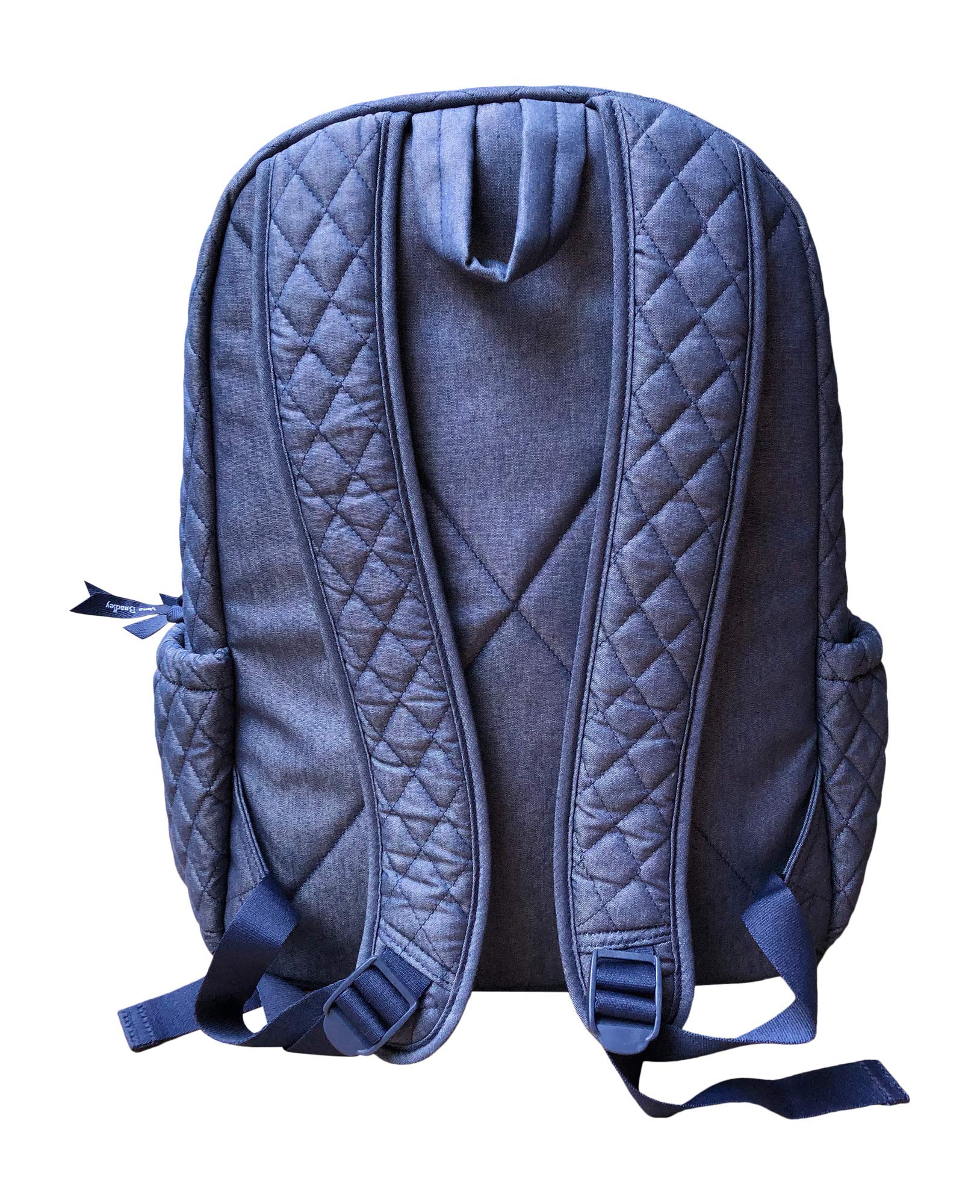 Vera Bradley Essential Backpack - Moonlight Navy | Lightweight Durable School & Travel Backpack for Women & Teens | Perfect for College, Work & Everyday Use