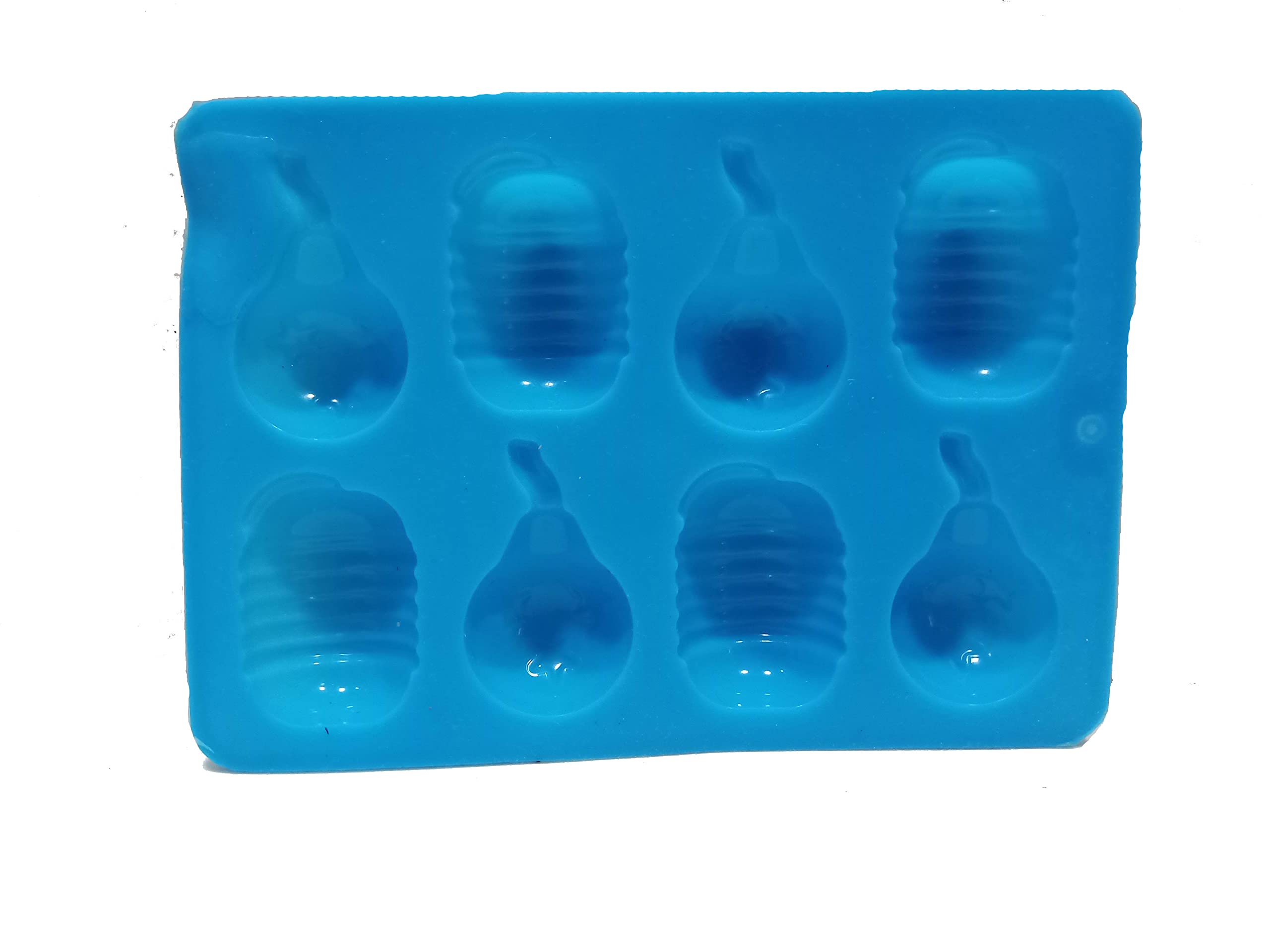 Bakers Paradise Diwali Bomb Fire Cracker Chocolate Mold - 8 Cavity Festive Candy Making Mold (Multicolor) for Diwali Sweets, Christmas Treats & Holiday Baking