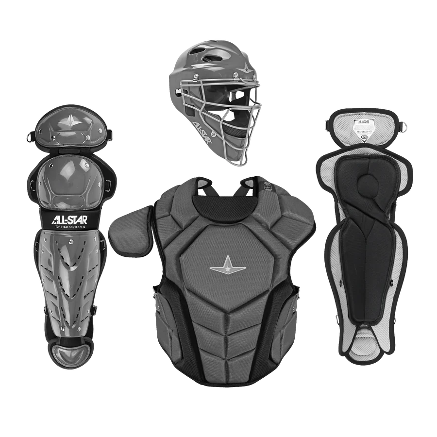 All Star Top Star Series Baseball Catcher's Set for Youth Ages 12-16 (CKCC-TS1216) - Perfect for Little League Games & Baseball Practice