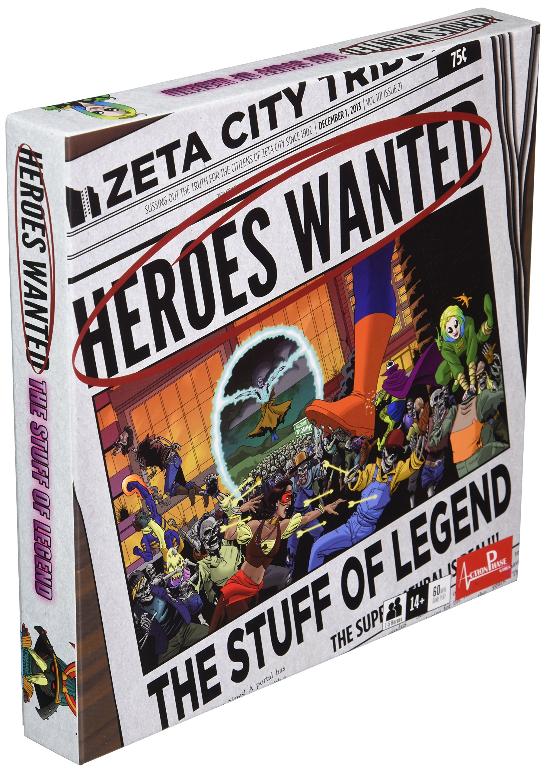 Heroes Wanted: Stuff of Legend Board Game - Epic Fantasy Adventure Strategy Game for Adults & Teens - Perfect for Game Nights & Family Gatherings