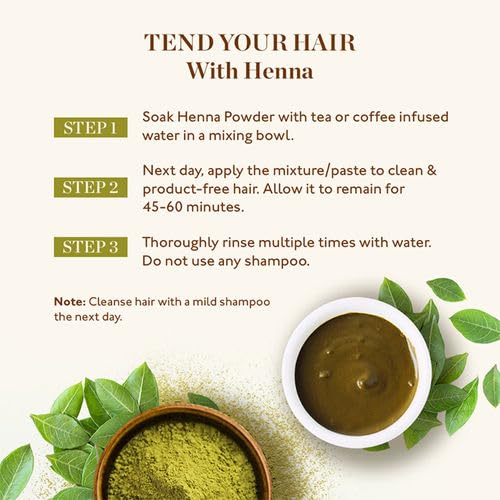 Sabz Organics Pure Natural Indigo & Herbal Henna Powder Combo - Ammonia-Free Hair Dye for Black & Brown Color | Promotes Strong, Smooth & Shiny Hair (100g Each) | Perfect for Natural Hair Coloring at Home, DIY Beauty Treatments & Chemical-Free Hair Care
