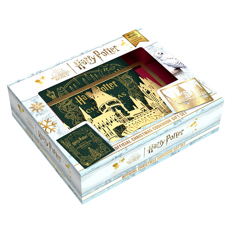 Harry Potter Official Christmas Cookbook Gift Set - Holiday Baking Recipes for Wizards & Muggles - Perfect for Christmas Gifts, Potterhead Parties & Festive Family Cooking