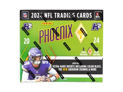 2024 Panini Phoenix Football H2 Box - NFL Trading Cards Collection - Perfect for Collectors, Investors & Fantasy Football Fans (Use for Trading, Gifting or Display)