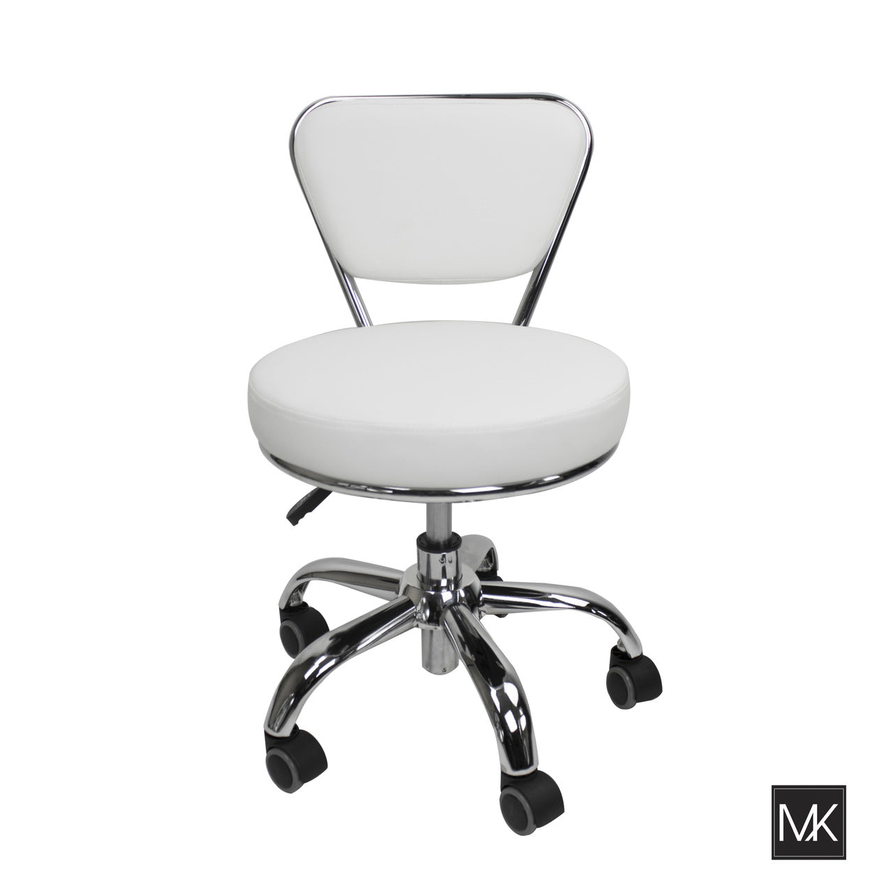 Premium Dayton Pedicure Stool with Adjustable Height - Ergonomic Footrest for Salon & Home Spa - Perfect for Manicurists, Nail Technicians & At-Home Pedicures