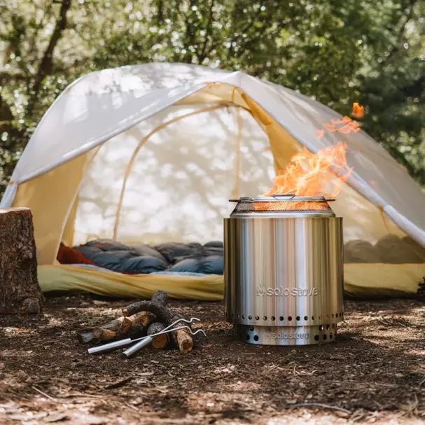 Solo Stove Ranger Backyard Bundle 2.0 - Smokeless Fire Pit with Stand & Shield - Portable Outdoor Camping, Patio, Backyard Fire Pit for Wood Burning - Perfect for Bonfires, S'mores & Relaxing Evenings