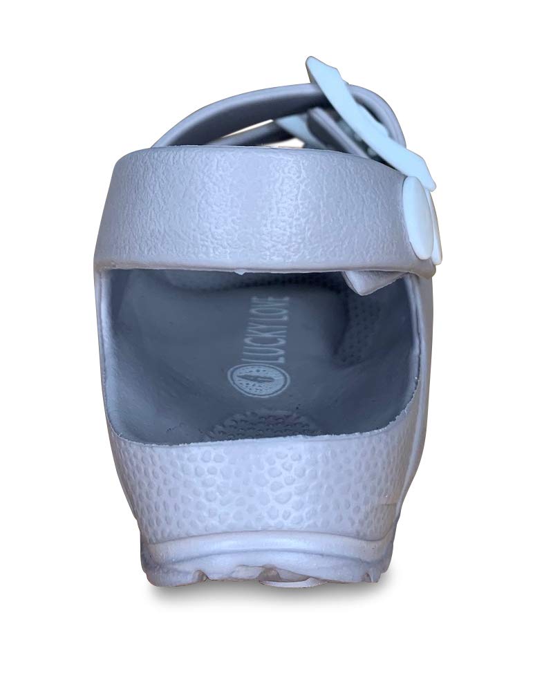**Lucky Love Toddler Water Shoes for Girls & Boys - Non-Slip Quick-Dry Aqua Socks for Beach, Pool & Outdoor Play**