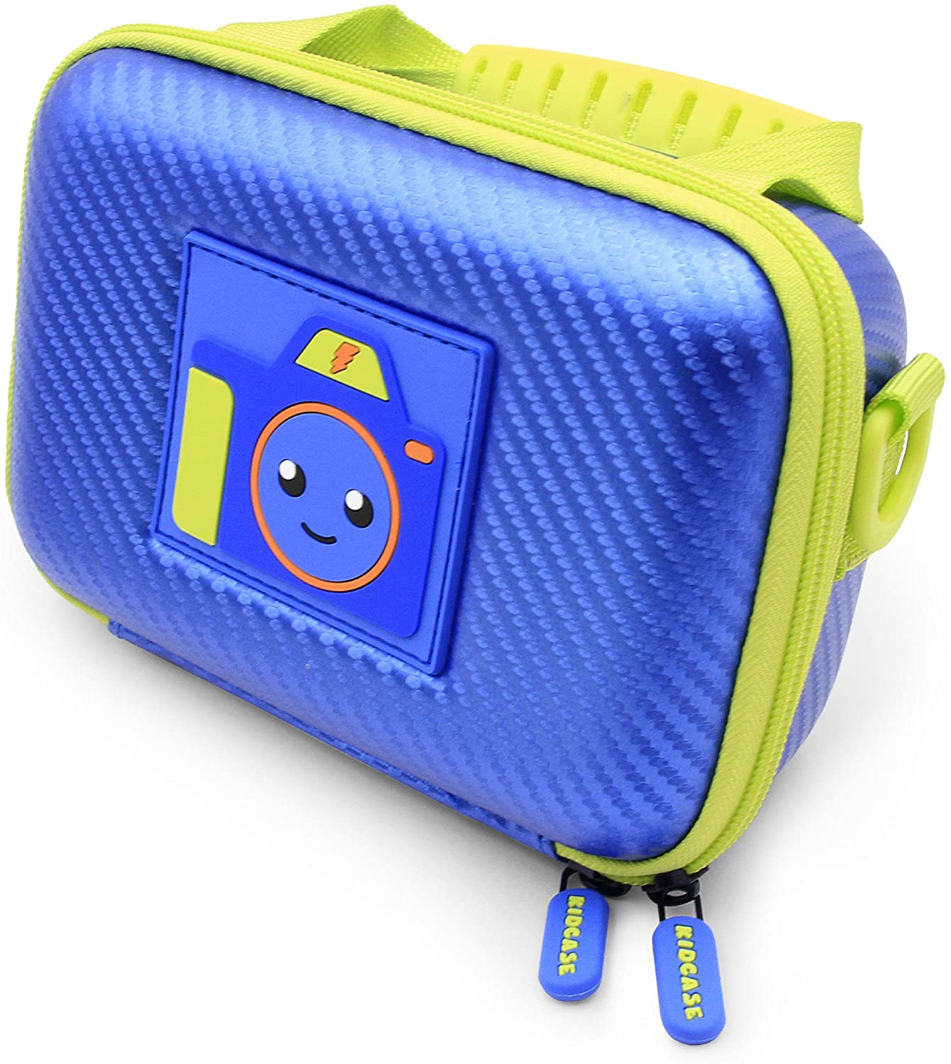 CASEMATIX Durable Protective Case for VTech Kidizoom Creator Cam & Kidizoom Camera - Shockproof Blue Storage Case for Kids' Digital Camera Accessories - Perfect for Travel, School & Outdoor Adventures