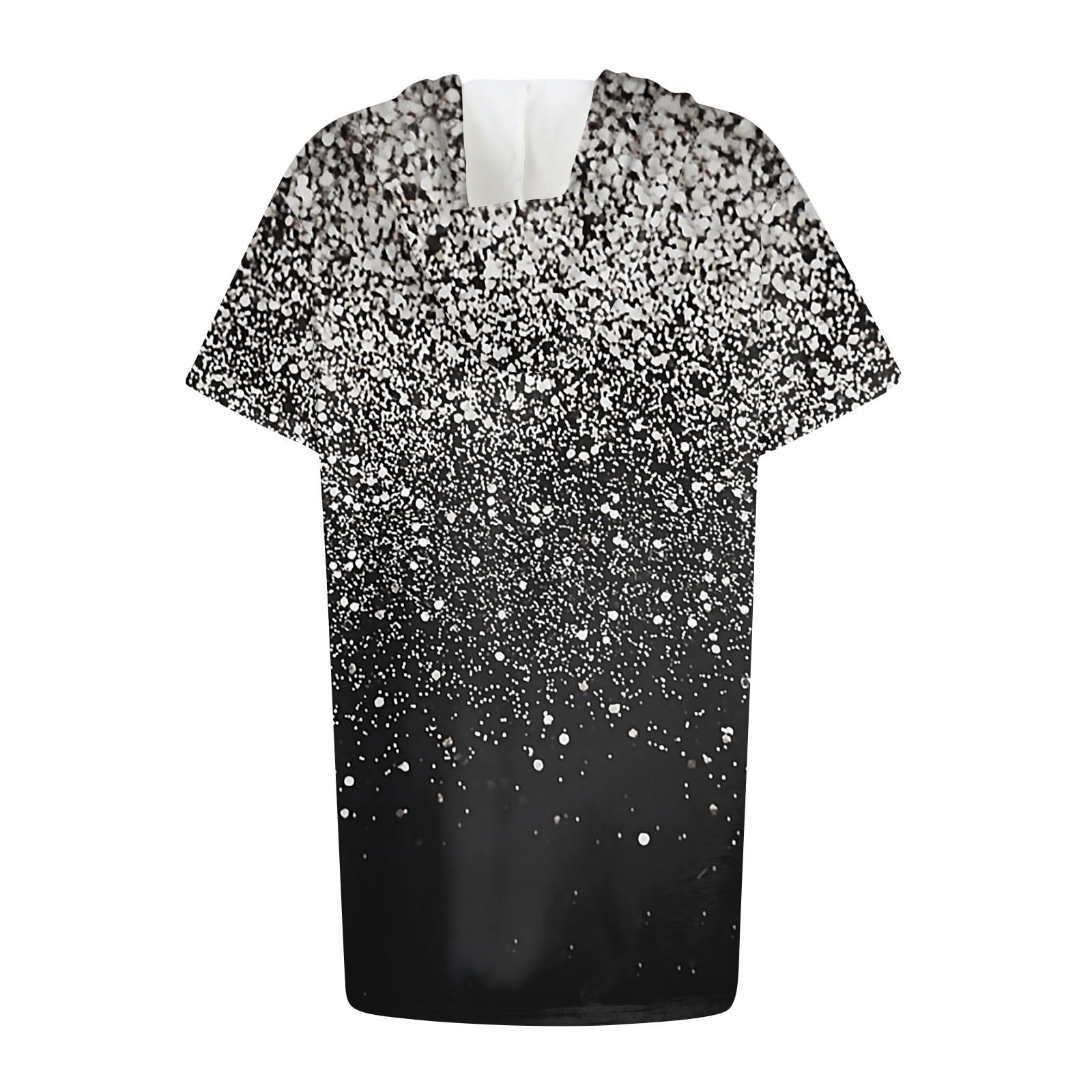 Business Casual Tops for Women - Short Sleeve Printed Tunic Shirts with Pockets | Office Wear, Weekend Outfits & Summer Fashion | S-XXXL